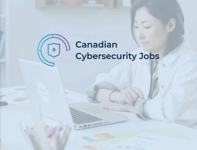 Canadian Cybersecurity Jobs logo.