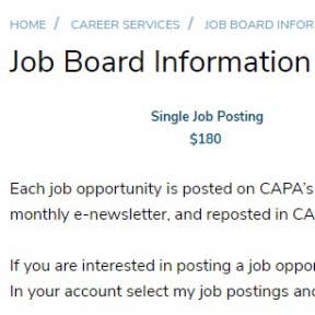 Click on "add a job."