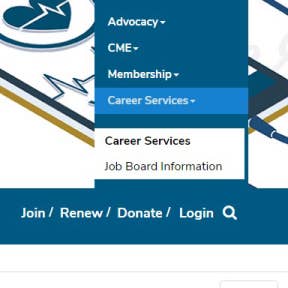 Navigate to the California Academy of PAs website.