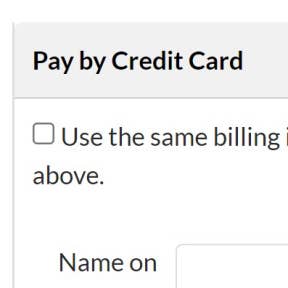 Make the payment.