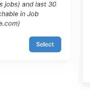 Choose your job posting plan.