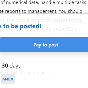 Preview your job ad.