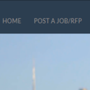 Click on "POST A JOB/RFP."
