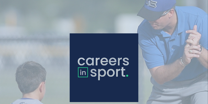 Careers in Sport logo.