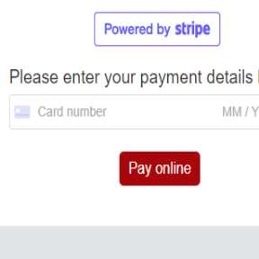 Finalize your order.