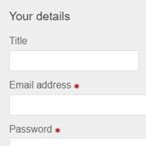 Register as an employer.