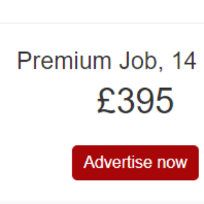 Select a job posting package.