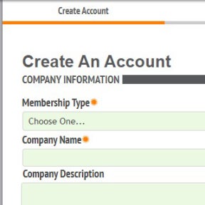Register your membership account.