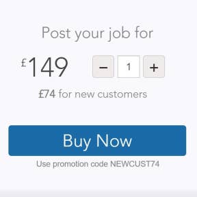 Purchase job credits.