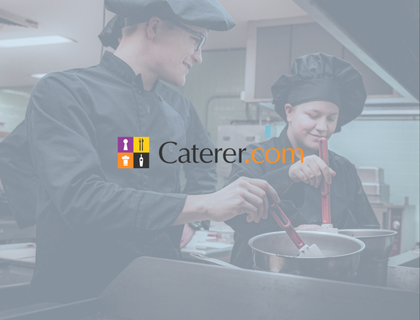 Caterer.com logo.