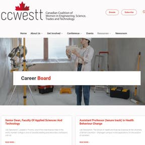 Navigate to CCWESTT's career board.