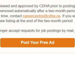 Click on "Post Your Free Ad."