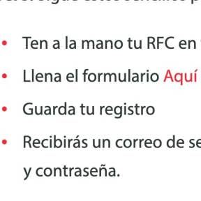 Inicia el proceso de registro.
