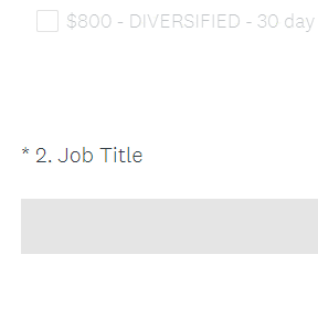 Fill out the job posting form.