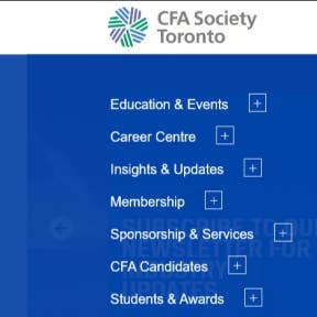 Hover over "Career Centre."