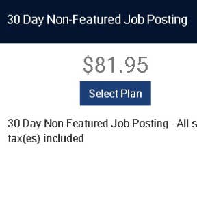 Choose your posting package.