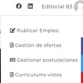 Comienza el proceso de publicación.