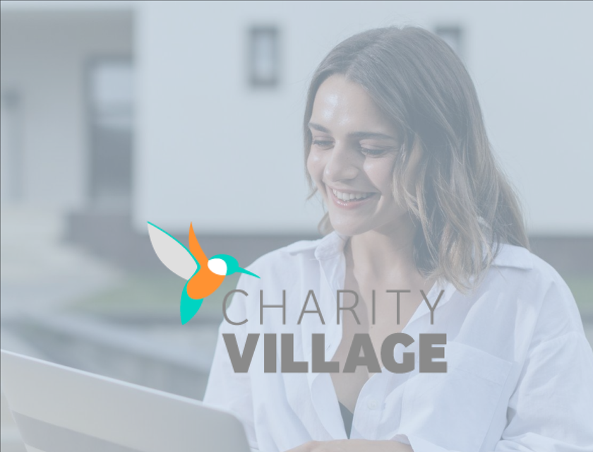 CharityVillage logo.