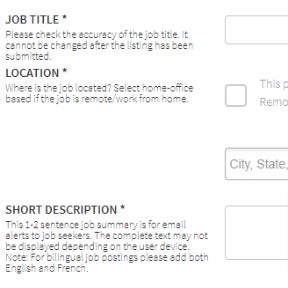 Create your listing.