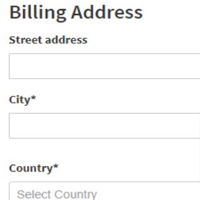 Finalize your order.