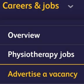 Start the job posting process.