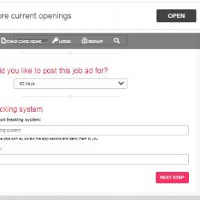 Click on "Next Step."