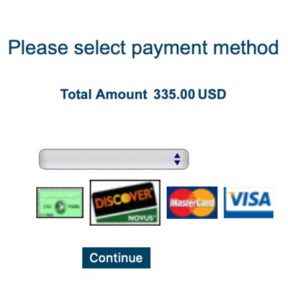 Choose a payment method.
