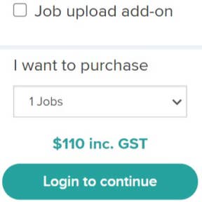 Choose a posting option.