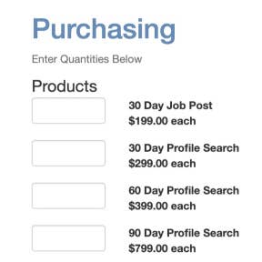 Choose a product.