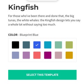 Choose a template.