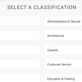 Choose your job classification.