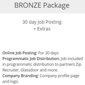 Choose your package.