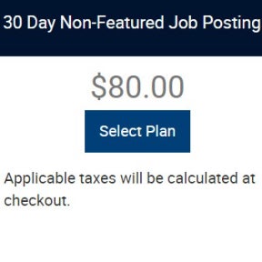 Choose your posting package.