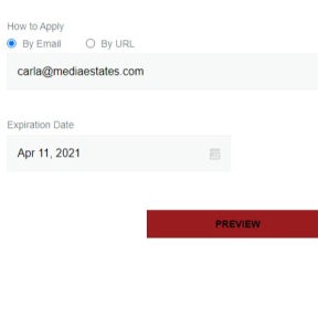 Fill in the job details.