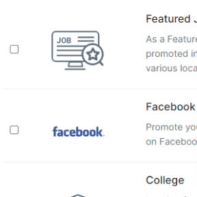 Review your job post.