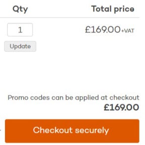 Go over your basket before proceeding to payment.