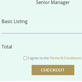 Finalize your order.