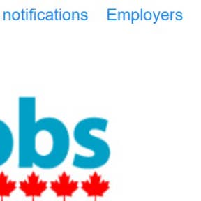 Click "Employers" on the home page.