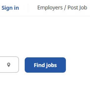 Click "Employers / Post Job" on the home page.
