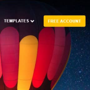 Click "Free Account" on the home page.