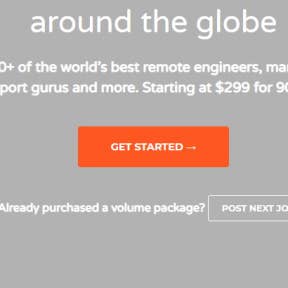 Click "Get Started."