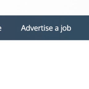 Click on "Advertise a job."