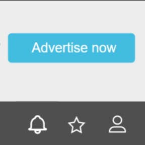 Click on "Advertise now."