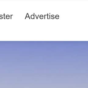Click on "Advertise" in the top-right of your screen.