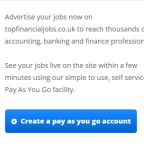 Click on "Create a pay as you go account."