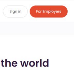 Click on "For Employers" on the Talent.com website.