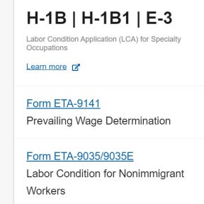 Click on Form ETA-9141.