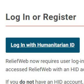 Click on "Log in" on the home page.