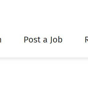 Click on "Post a Job."