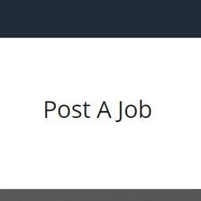Click on "Post A Job."
